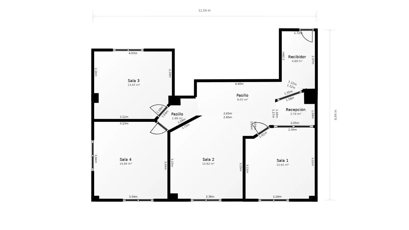 Oficina en venta en Majadahonda