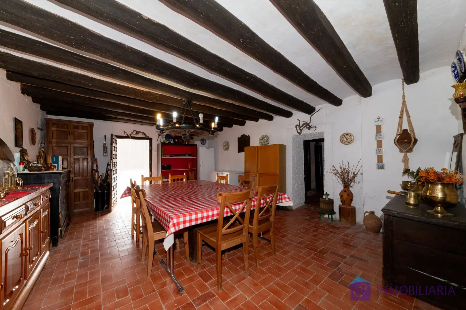 Dining room of Flat for sale in Ateca  with Private garden, Parquet flooring and Terrace