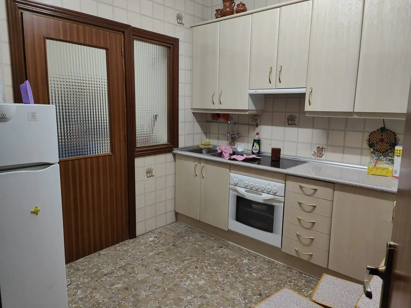 Cocina de Casa o chalet en venta en Corral de Almaguer con Calefacción, Parquet y Terraza