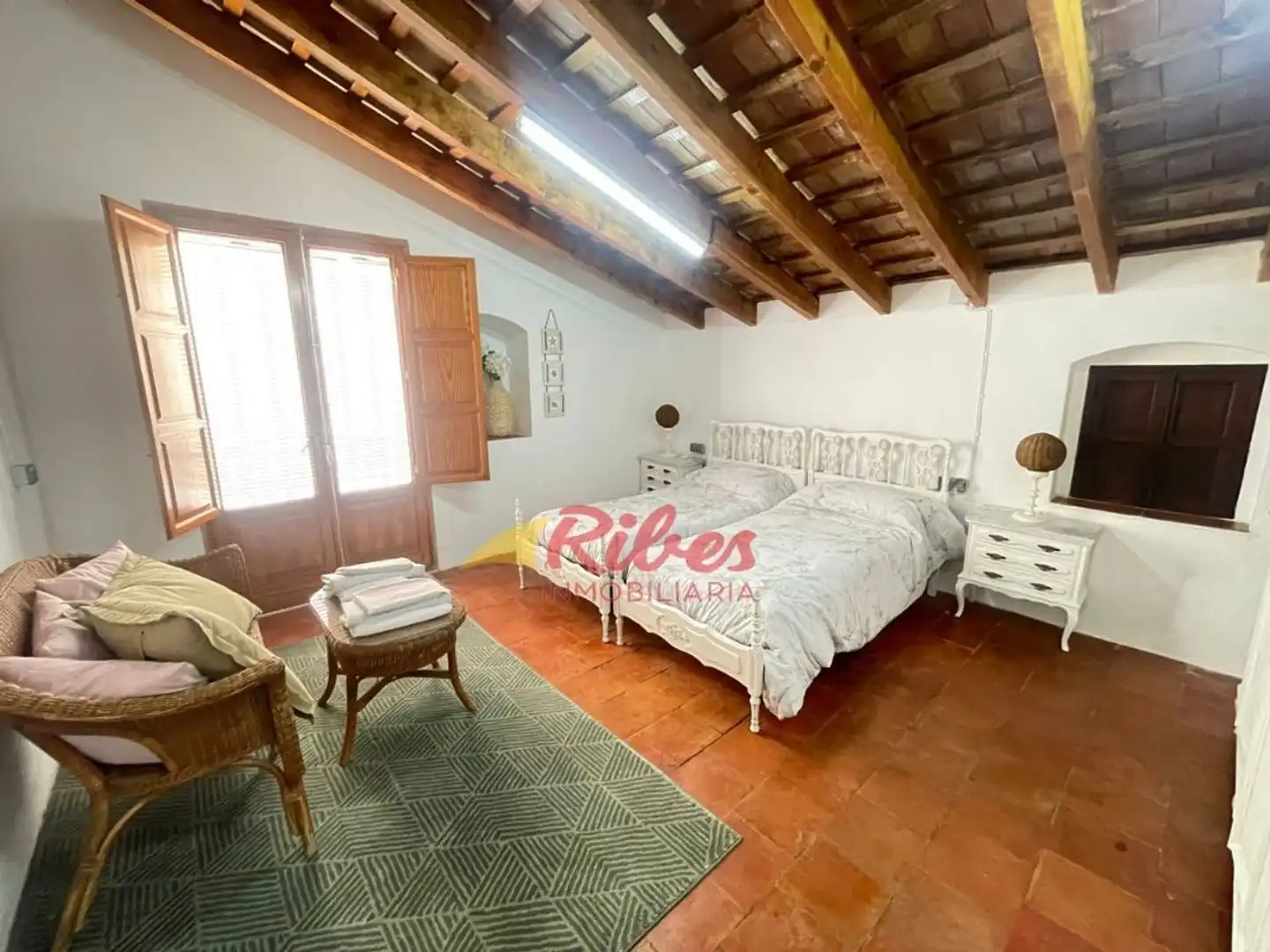 Habitación de Finca rústica en venta en Cullera con Aire acondicionado, Jardín privado y Terraza