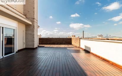 Terrace of Duplex for sale in Terrassa  with Air Conditioner, Terrace and Balcony