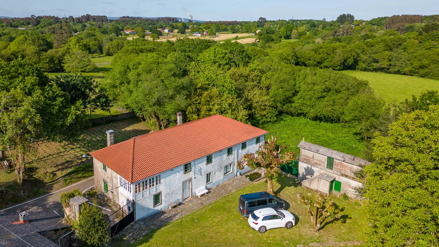 Casa rústica en venda a Curtis