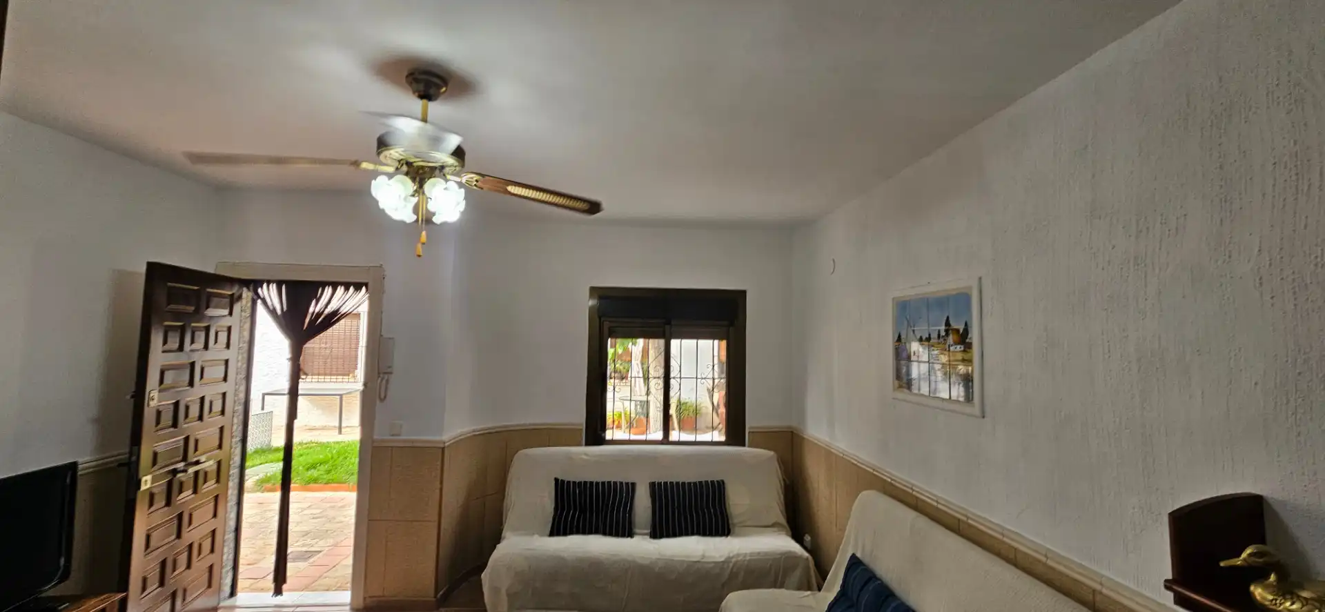 Living room of Flat for rent in El Campello  with Air Conditioner, Heating and Furnished