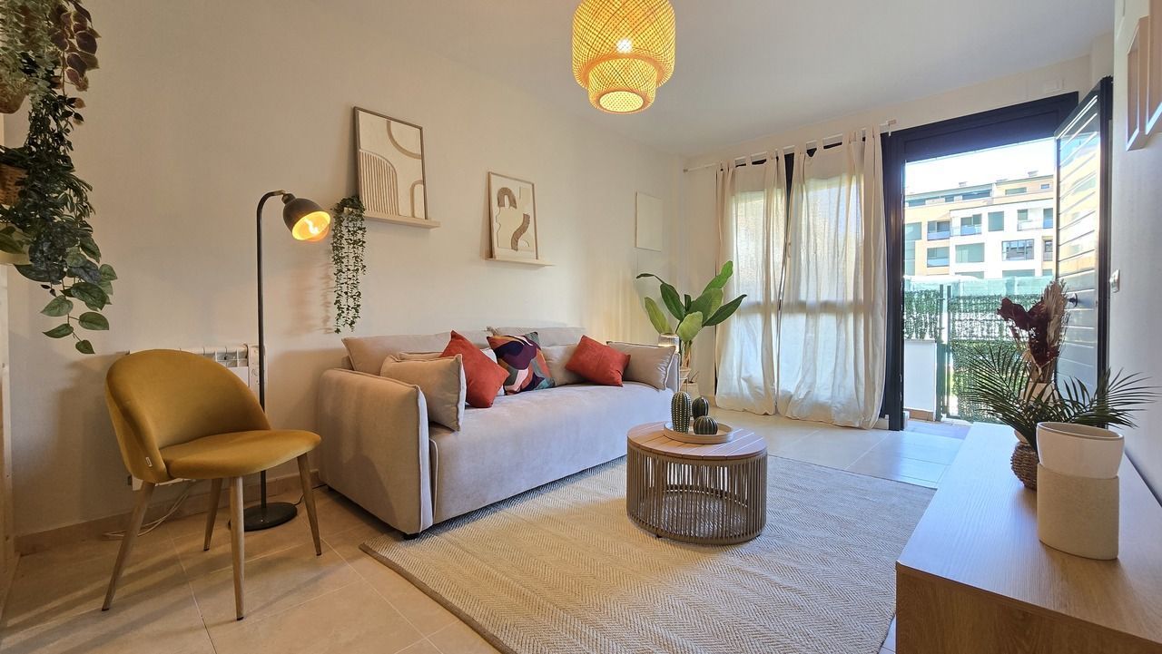 Living room of Flat for sale in Llanes  with Heating, Private garden and Terrace