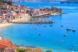 Außenansicht von Wohnungen zum Verkauf in Poio mit Abstellraum und Gemeinschaftspool