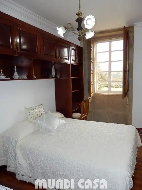 Bedroom of Country homes for sale in Padrón  with Heating, Terrace and Furnished