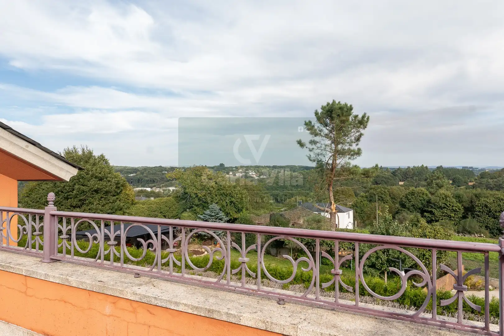 Terraza de Casa o chalet en venta en Lugo con Calefacción, Jardín privado y Parquet