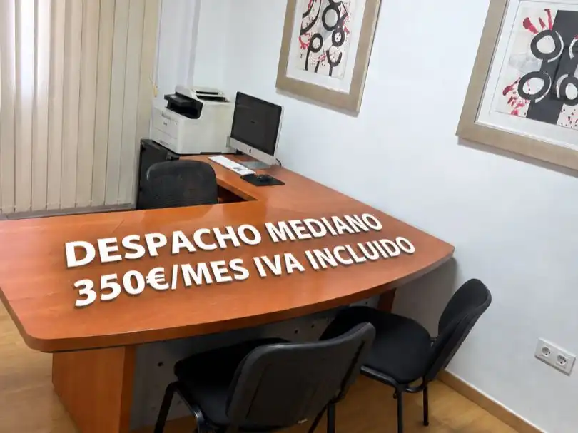 Office for rent in Valencia  with Air Conditioner, Heating and Terrace