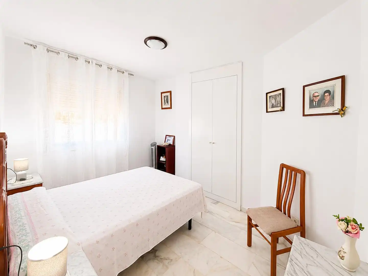 Bedroom of Flat for sale in Benalmádena  with Air Conditioner, Terrace and Furnished