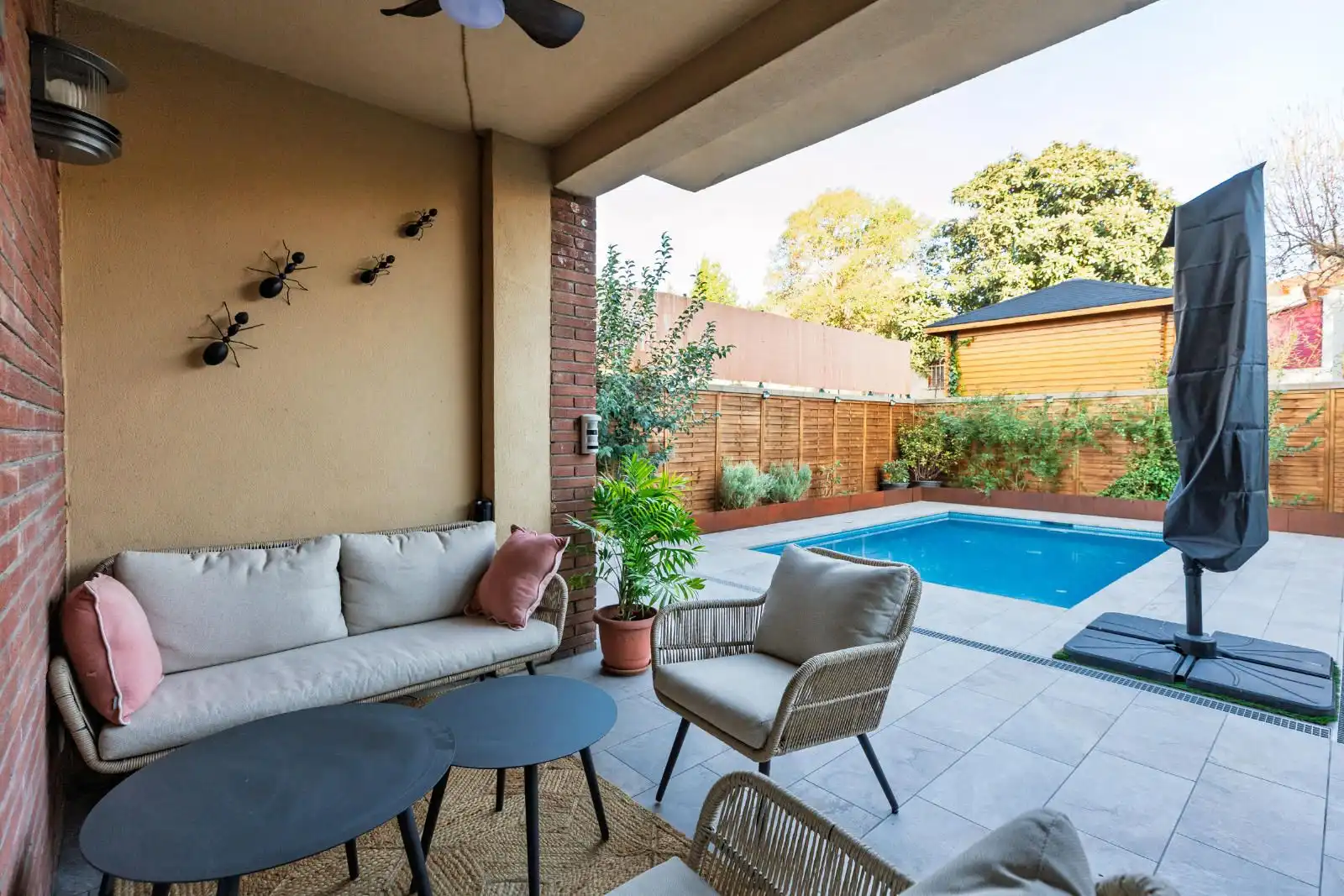 Terraza de Casa adosada en venta en Parets del Vallès con Aire acondicionado, Calefacción y Trastero