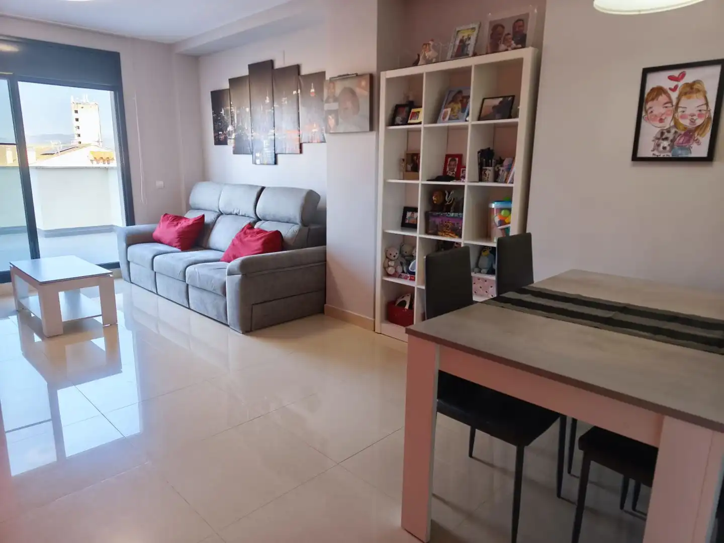 Living room of Attic for sale in Camarles  with Air Conditioner, Heating and Terrace