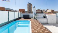 Swimming pool of Attic for sale in  Granada Capital  with Heating, Terrace and Swimming Pool