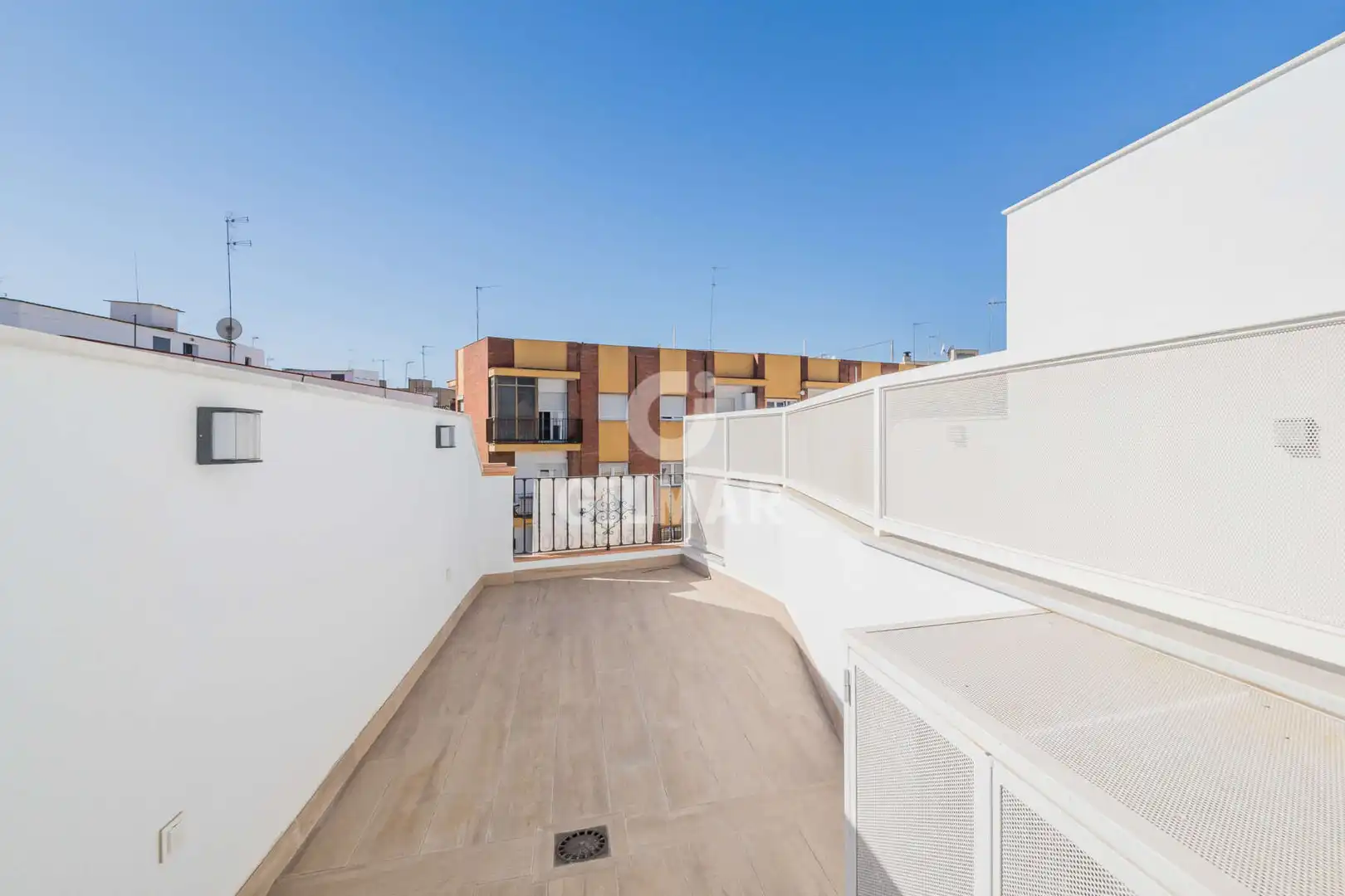 Exterior view of Attic for sale in Sevilla  with Heating, Storage room and Swimming Pool