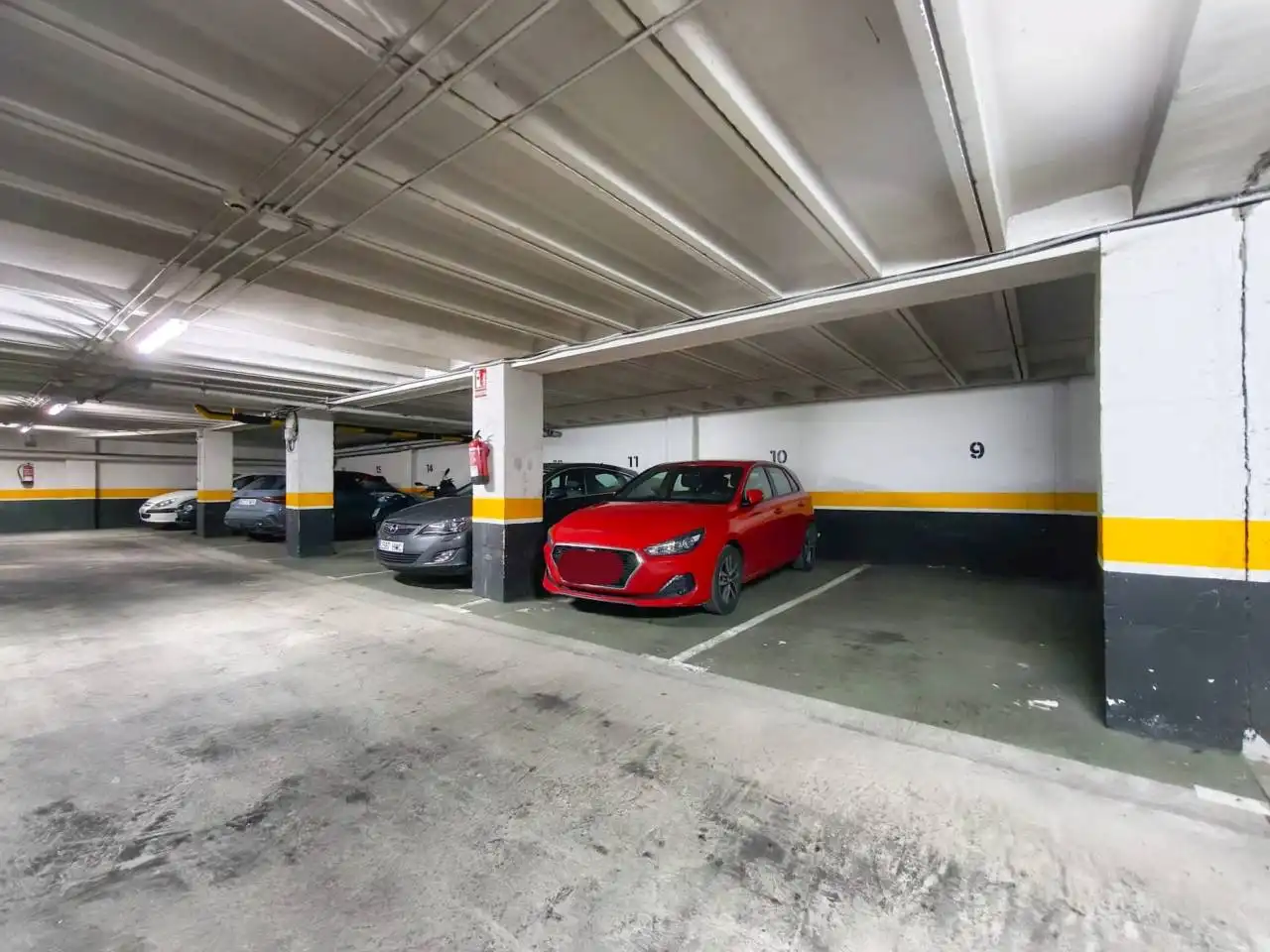Parking of Flat for sale in Burgos  with Heating, Parquet flooring and Terrace