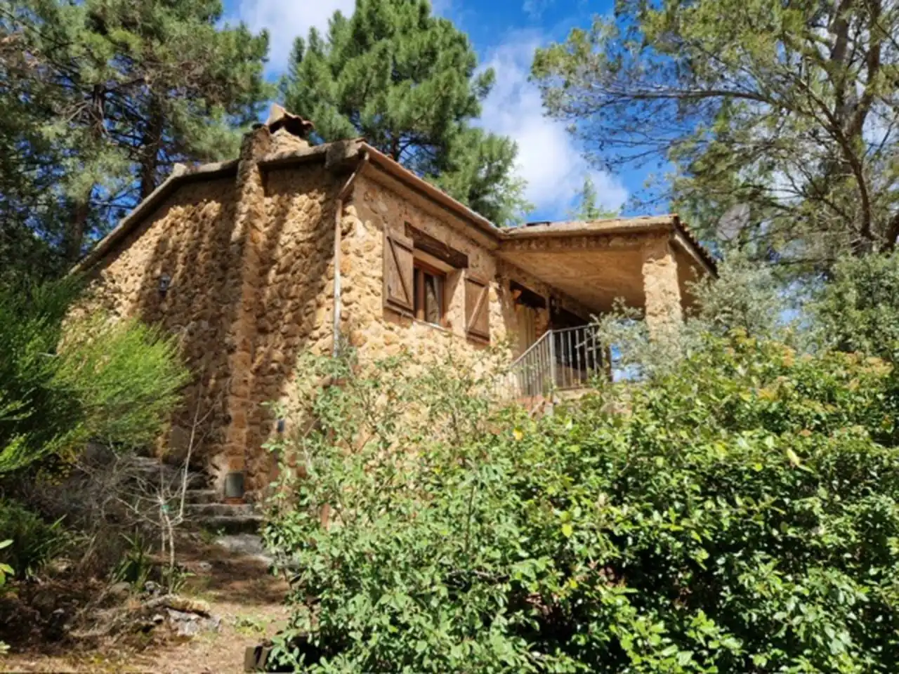 Exterior view of Houses for sale in Riópar  with Heating, Private garden and Furnished