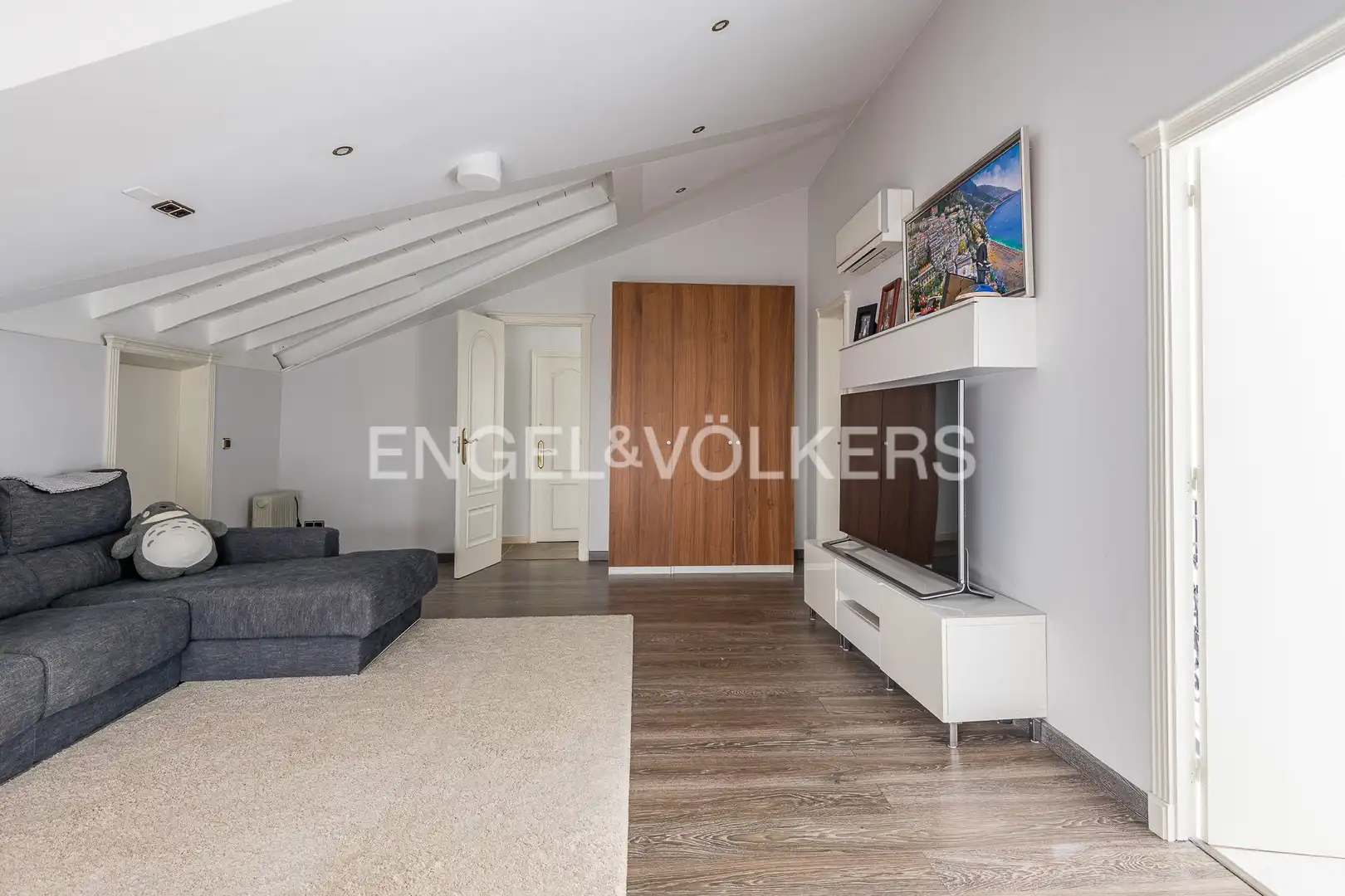 Sala d'estar de Casa o xalet en venda en Castelldefels amb Aire condicionat, Calefacció i Jardí privat
