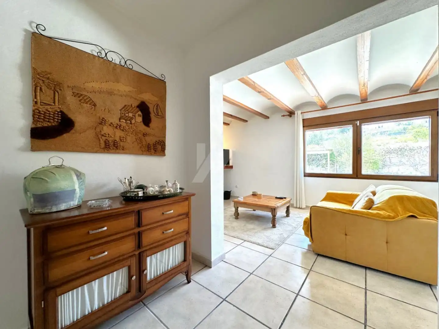 Living room of Country homes for sale in Benitachell / El Poble Nou de Benitatxell  with Air Conditioner, Heating and Private garden