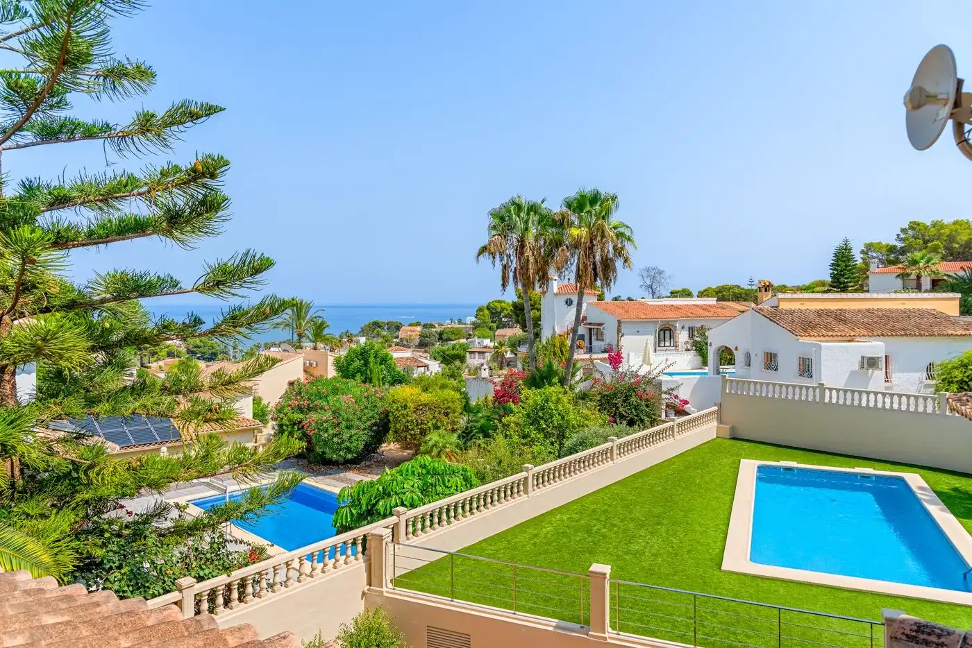 Piscina de Casa o chalet en venta en Benissa con Jardín privado, Terraza y Trastero