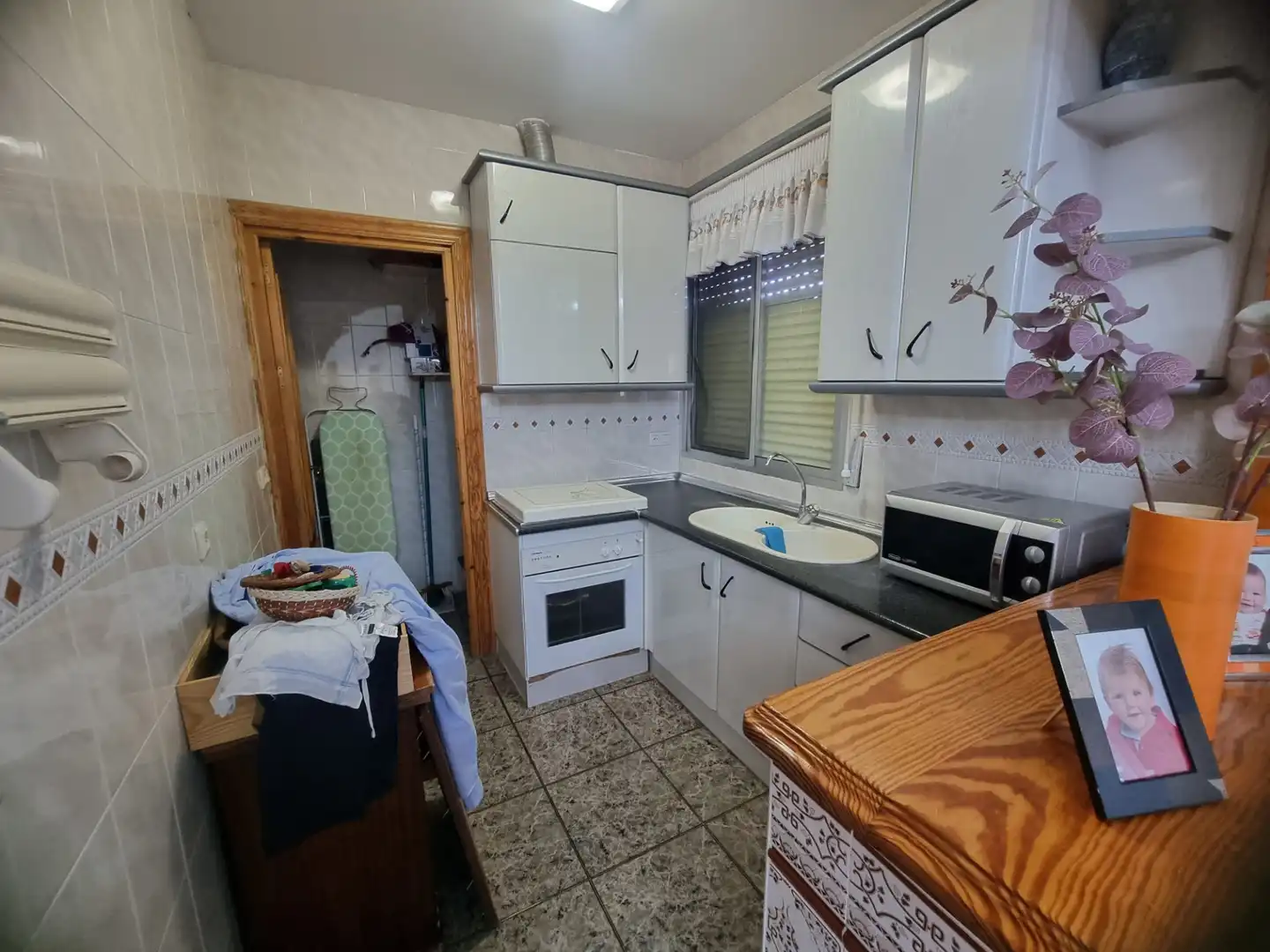 Cocina de Finca rústica en venta en Pechina con Aire acondicionado, Calefacción y Jardín privado