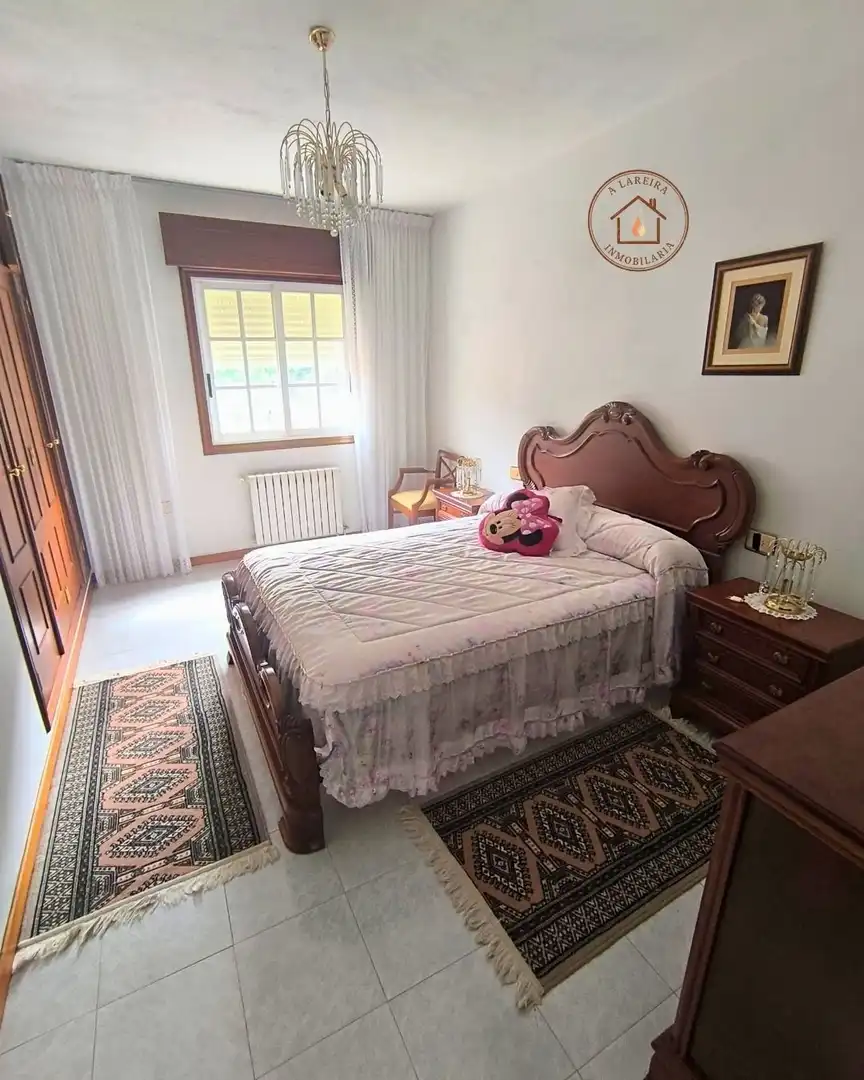 Dormitori de Casa o xalet en venda en Pantón amb Calefacció, Jardí privat i Terrassa