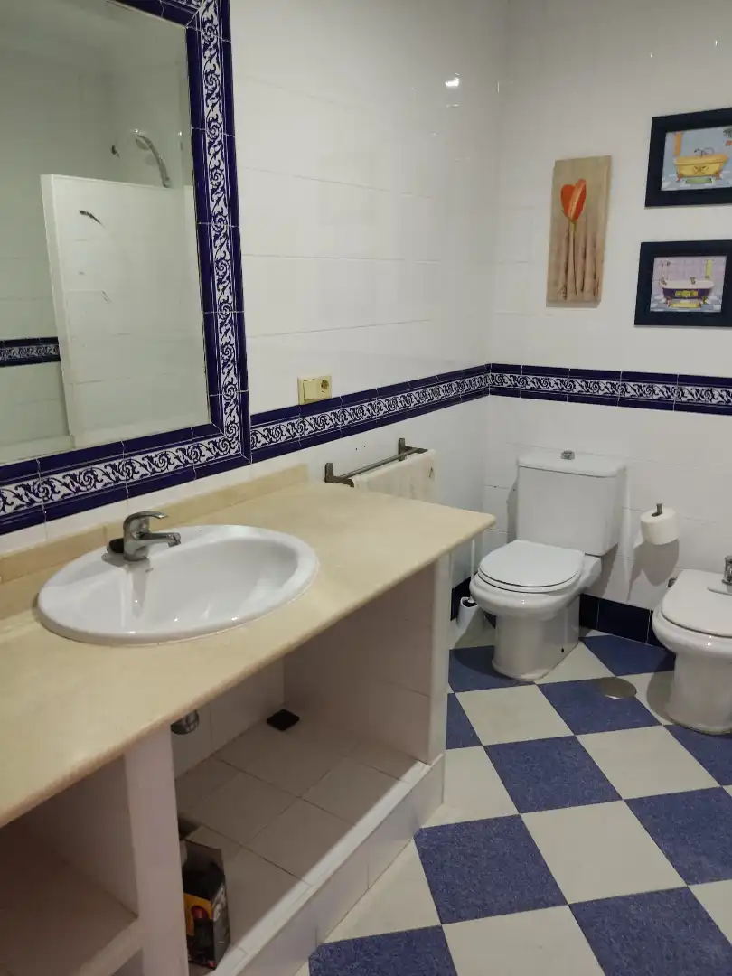Bany de Dúplex en venda en Conil de la Frontera amb Aire condicionat, Calefacció i Terrassa