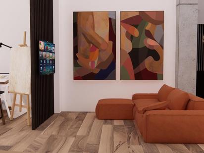Living room of Flat for sale in Quart de Poblet