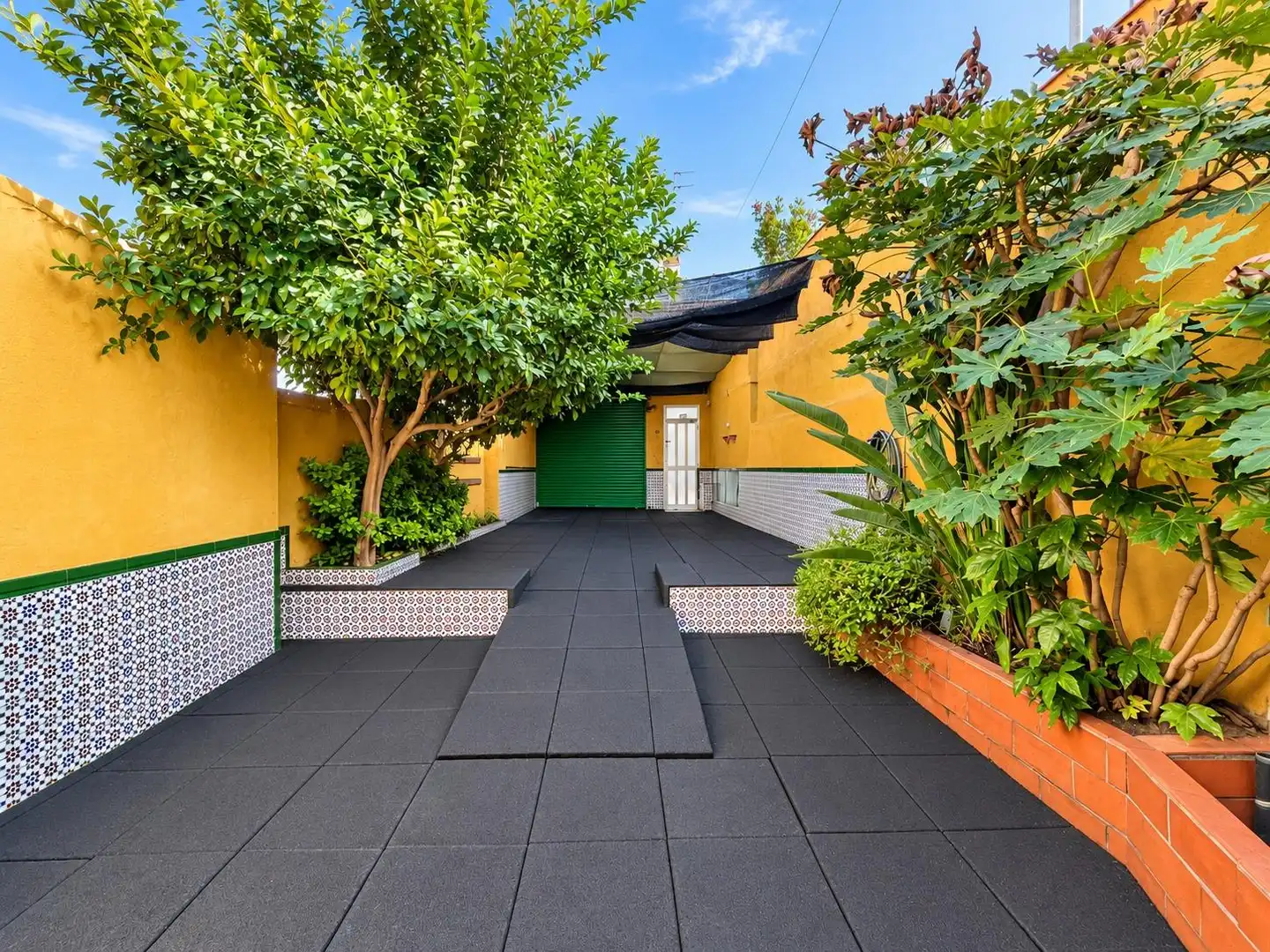 Terraza de Casa o chalet en venta en Centre