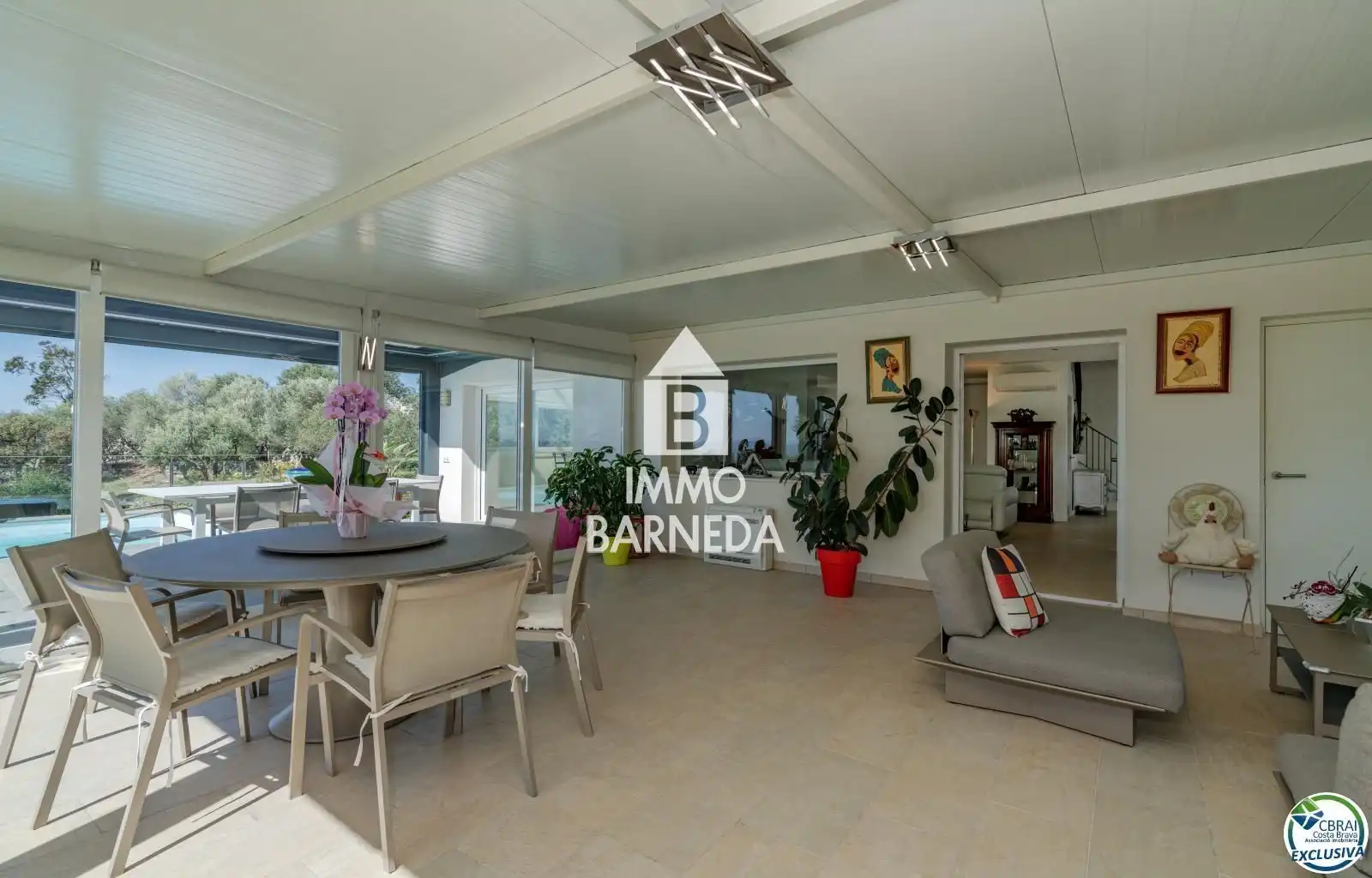 Jardín de Casa o chalet en venta en Palau-saverdera con Aire acondicionado, Calefacción y Jardín privado