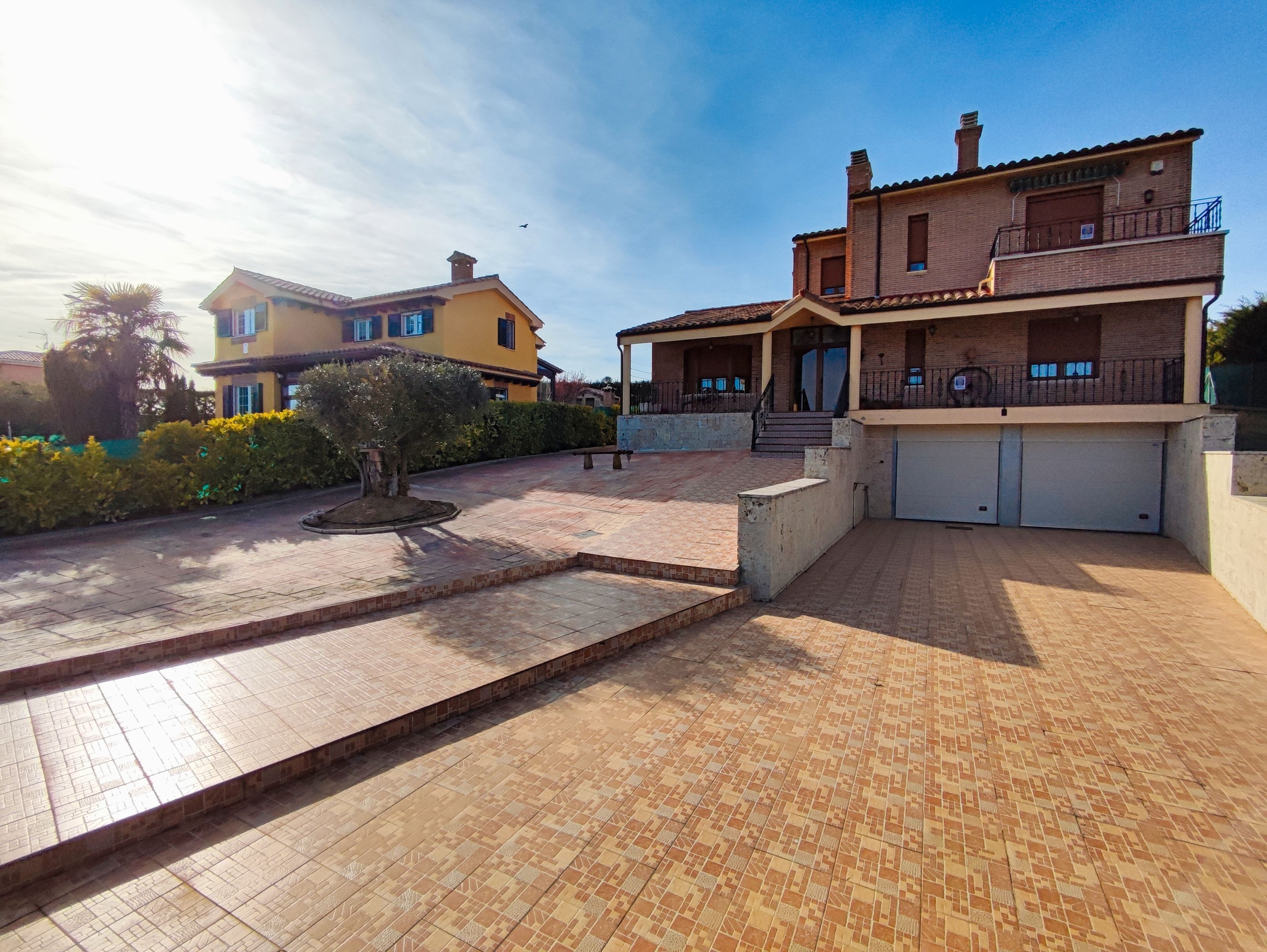 Exterior view of House or chalet for sale in Villalobón  with Heating, Private garden and Terrace