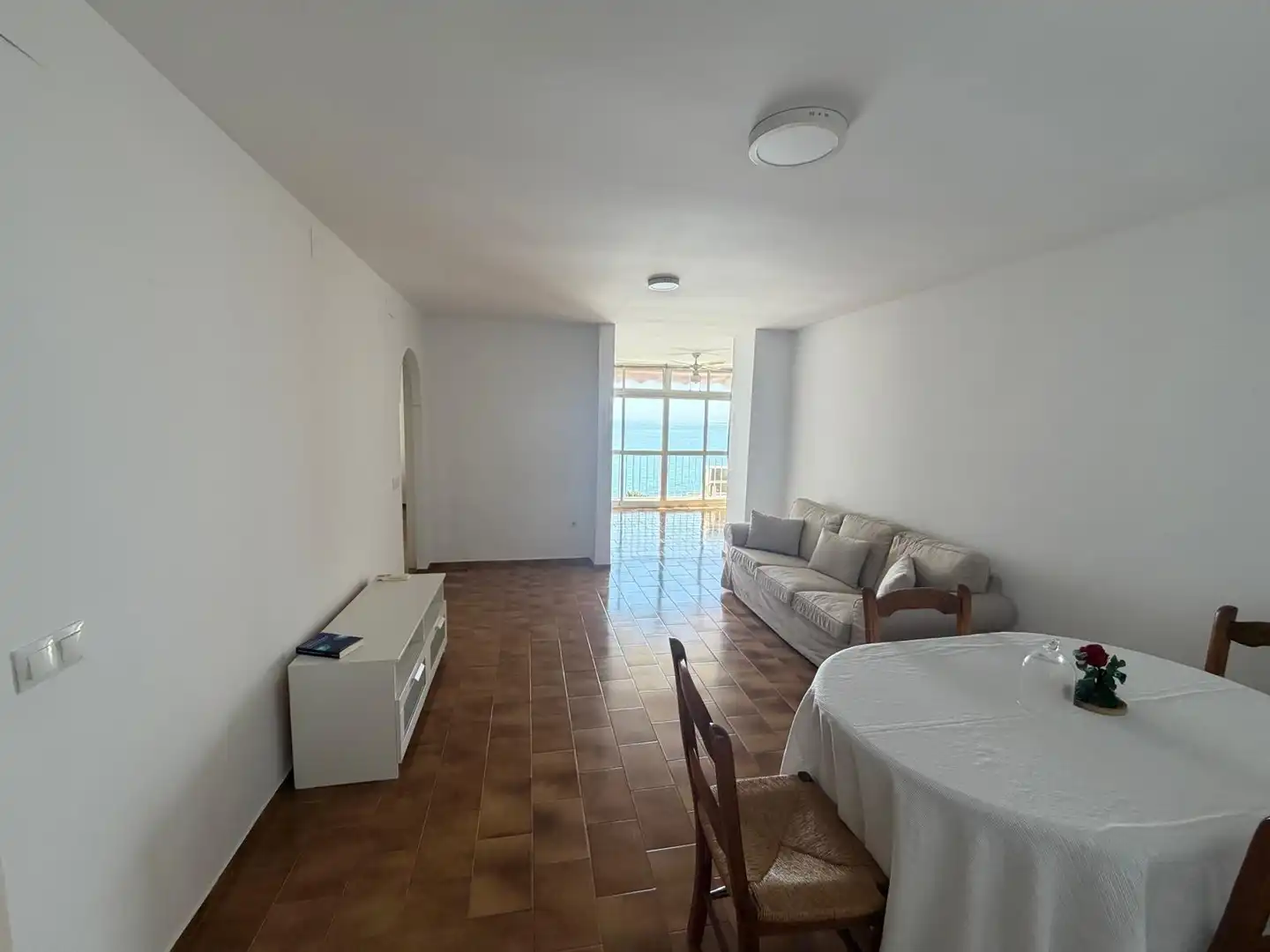 Living room of Flat for rent in Málaga  with Air Conditioner, Heating and Furnished