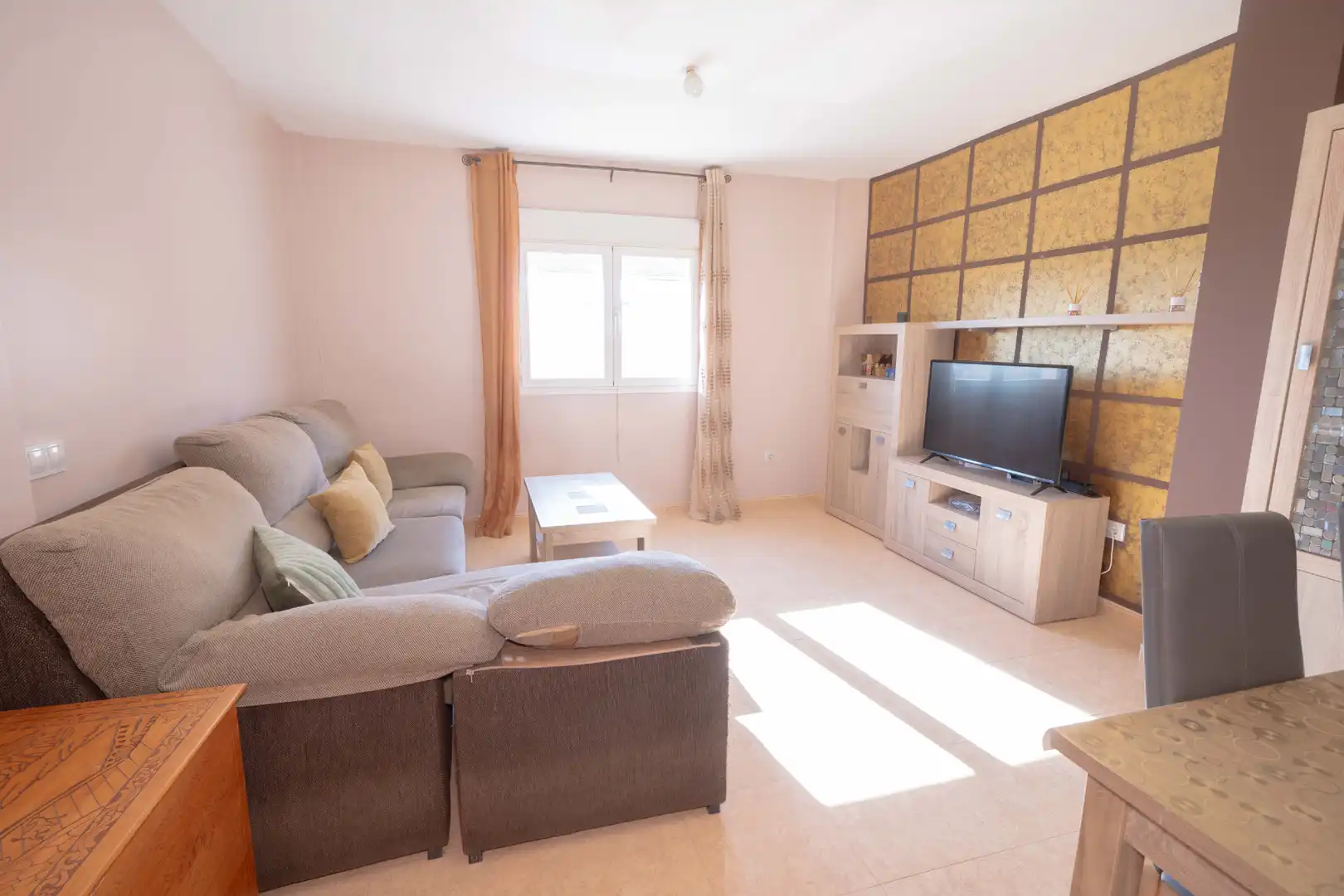 Living room of Flat for sale in El Ejido  with Furnished