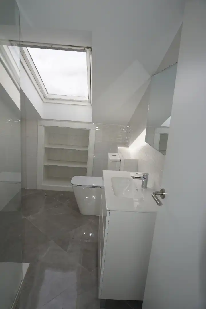 Bathroom of Flat for sale in Melide  with Heating, Terrace and Balcony