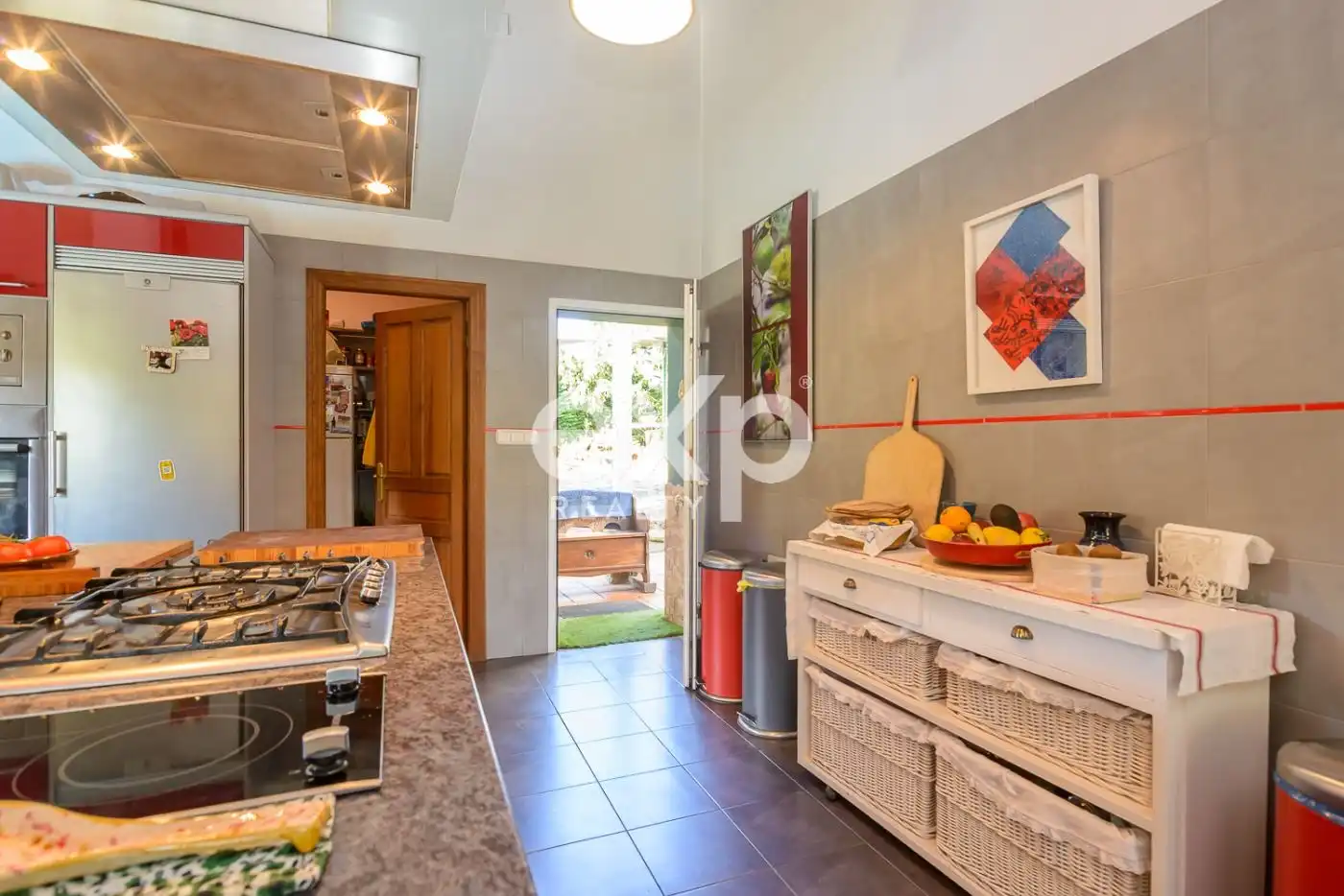 Kitchen of Houses for sale in Langreo  with Heating, Private garden and Swimming Pool