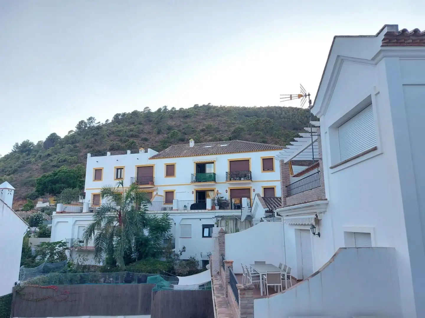 Exterior view of Detached homes for sale in Benahavís  with Air Conditioner, Heating and Private garden
