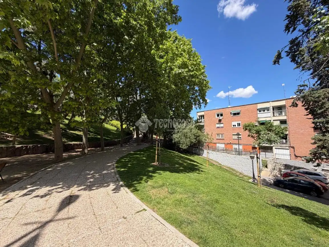Exterior view of Flat for sale in Madrid  with Air Conditioner and Parquet flooring