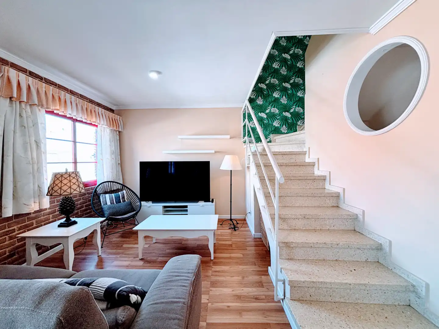 Wohnzimmer von Einfamilien-Reihenhaus zum Verkauf in Las Palmas de Gran Canaria mit Terrasse und Abstellraum
