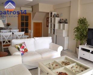 Living room of Single-family semi-detached to rent in Cartaya  with Air Conditioner, Terrace and Balcony