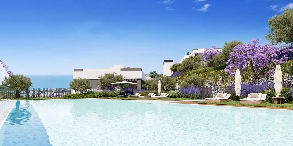 Swimming pool of Apartments for sale in Marbella  with Terrace and Community pool