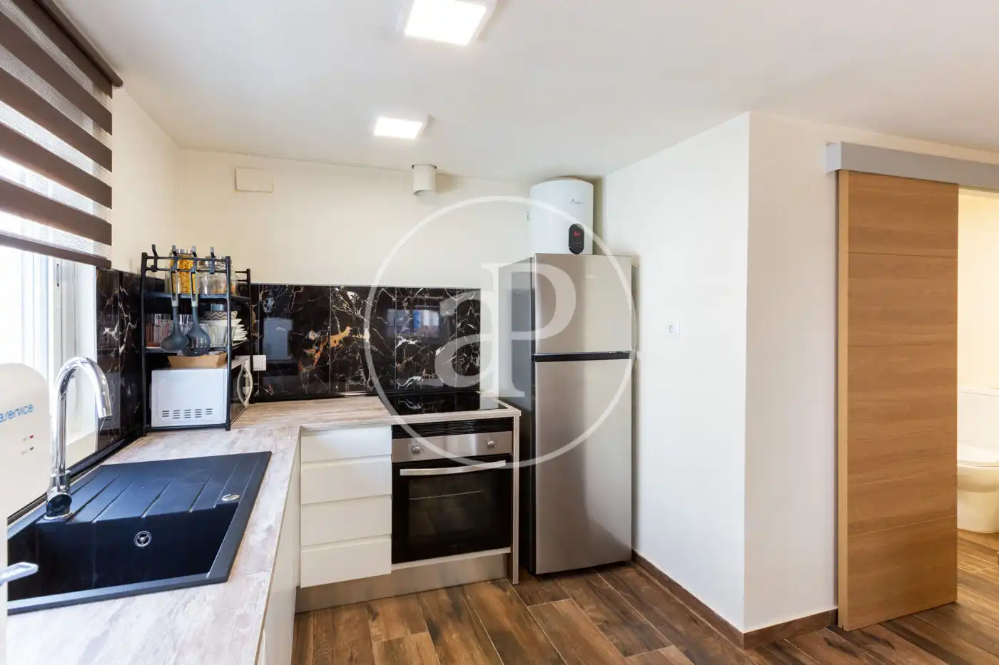 Cocina de Casa o chalet en venta en La Pobla de Vallbona con Aire acondicionado, Jardín privado y Terraza