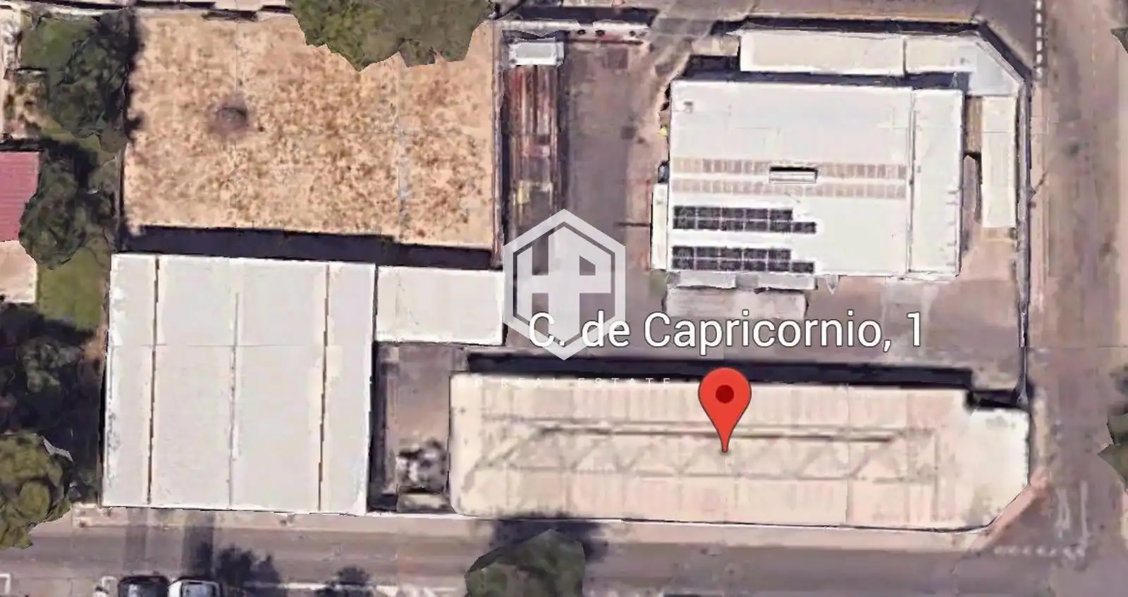 Vista exterior de Nau industrial de lloguer en Madrid amb Calefacció i Alarma