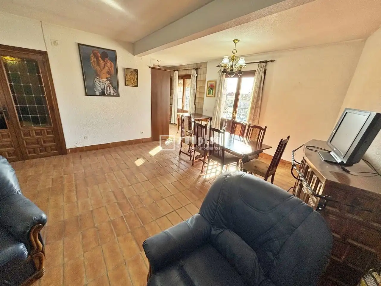 Sala de estar de Piso en venta en Trijueque con Calefacción y Terraza