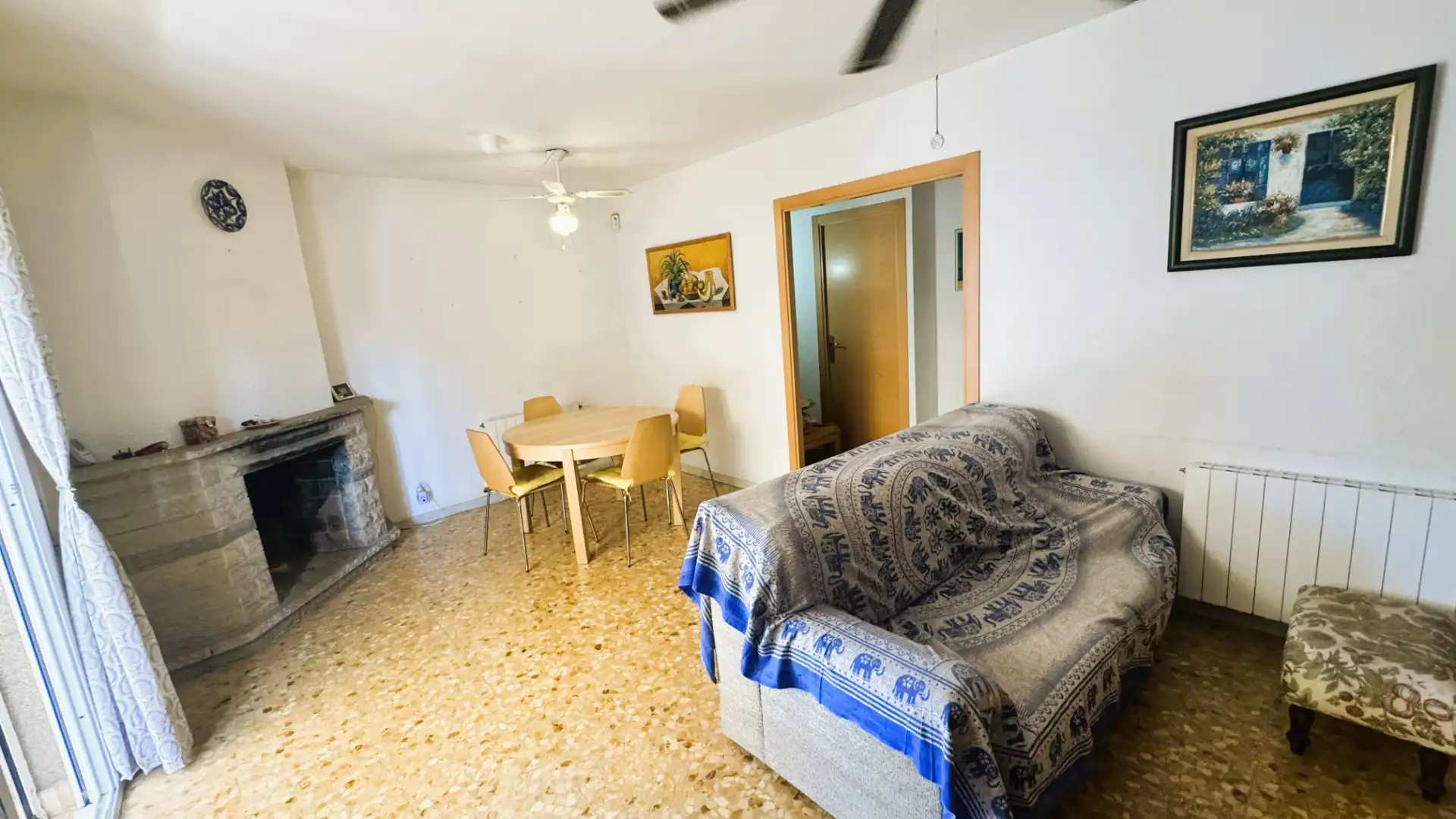 Living room of Ground floor for sale in Calafell  with Heating, Private garden and Terrace