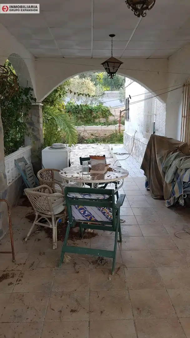 Terrassa de Casa o xalet en venda en Aspe amb Jardí privat, Terrassa i Traster