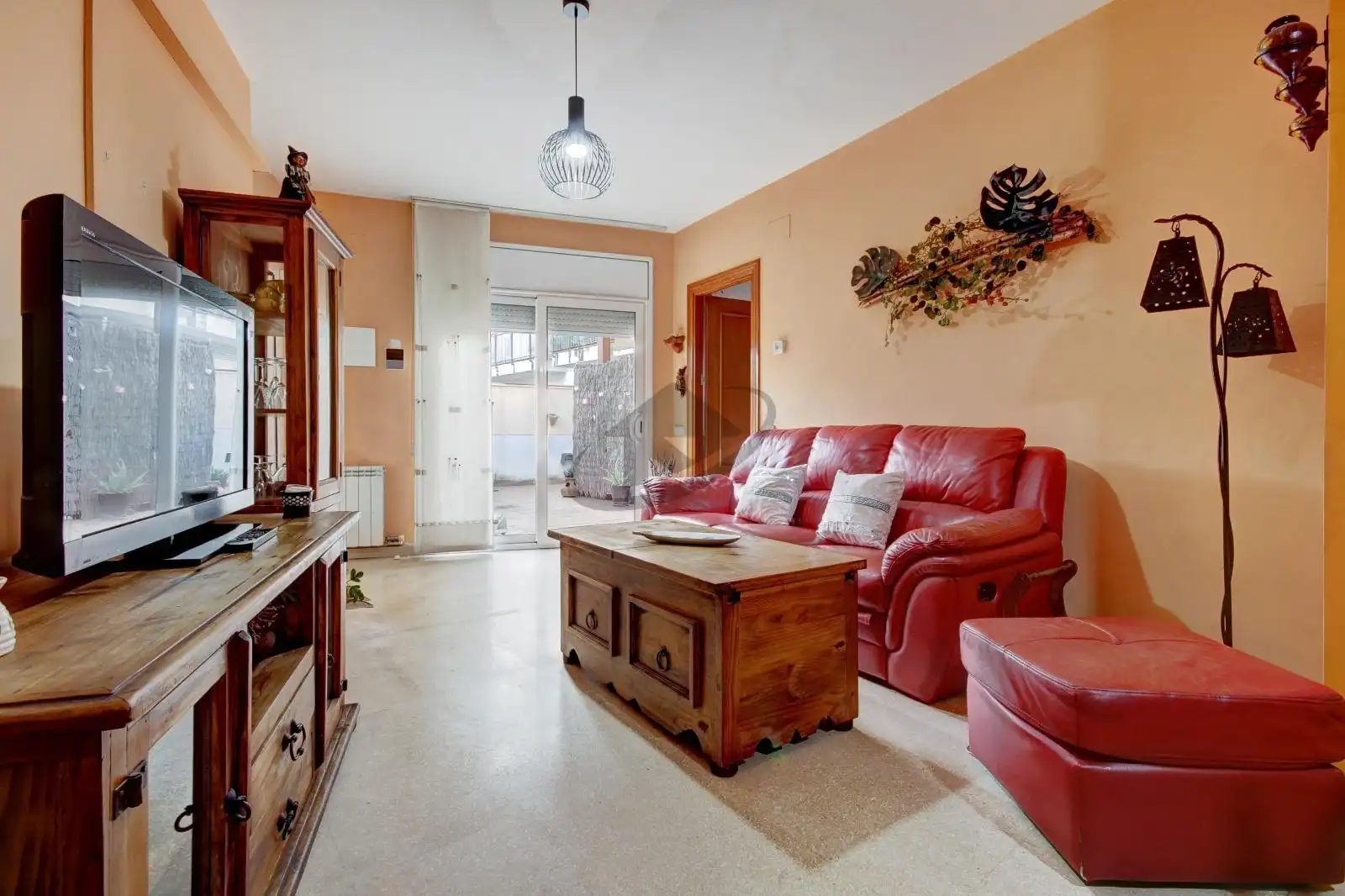 Living room of Flat for sale in Sabadell  with Air Conditioner, Heating and Private garden