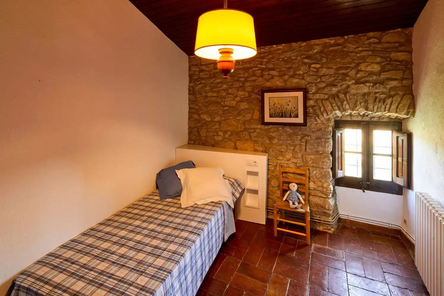 Habitación de Casa o chalet de alquiler en Madremanya con Aire acondicionado, Jardín privado y Terraza