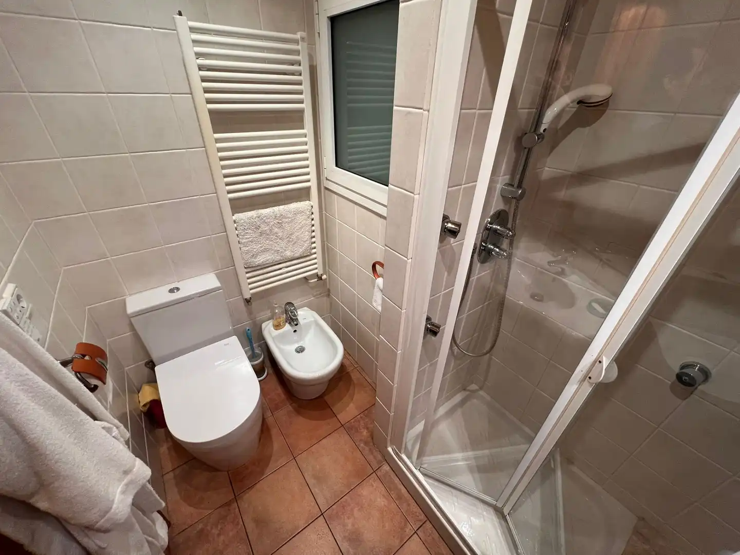 Bathroom of Detached homes for sale in Sant Pau de Segúries  with Heating, Parquet flooring and Terrace