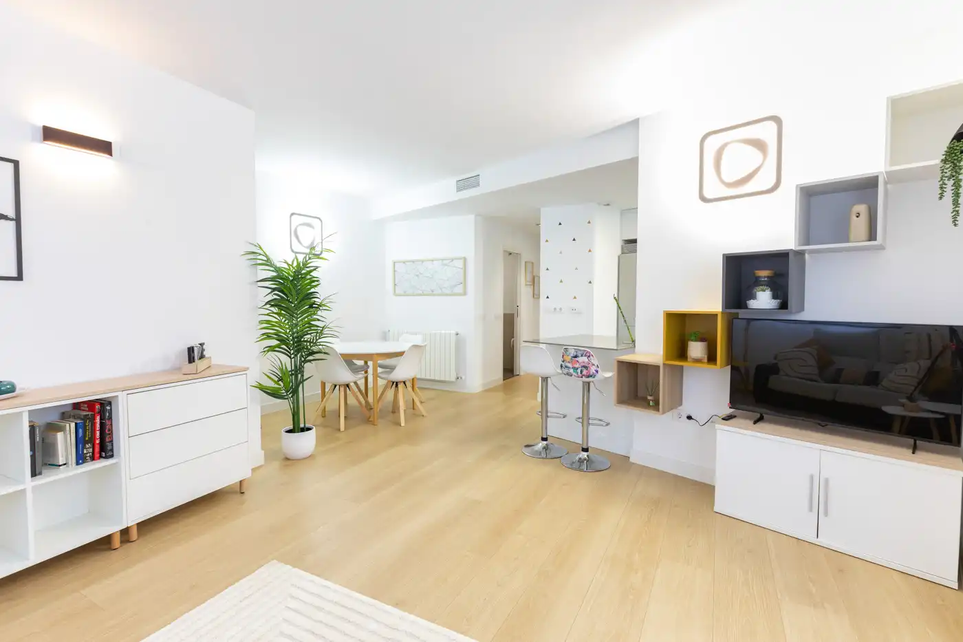 Wohnzimmer von Wohnung zur Miete in Alcorcón mit Heizung, Möbliert und Ofen