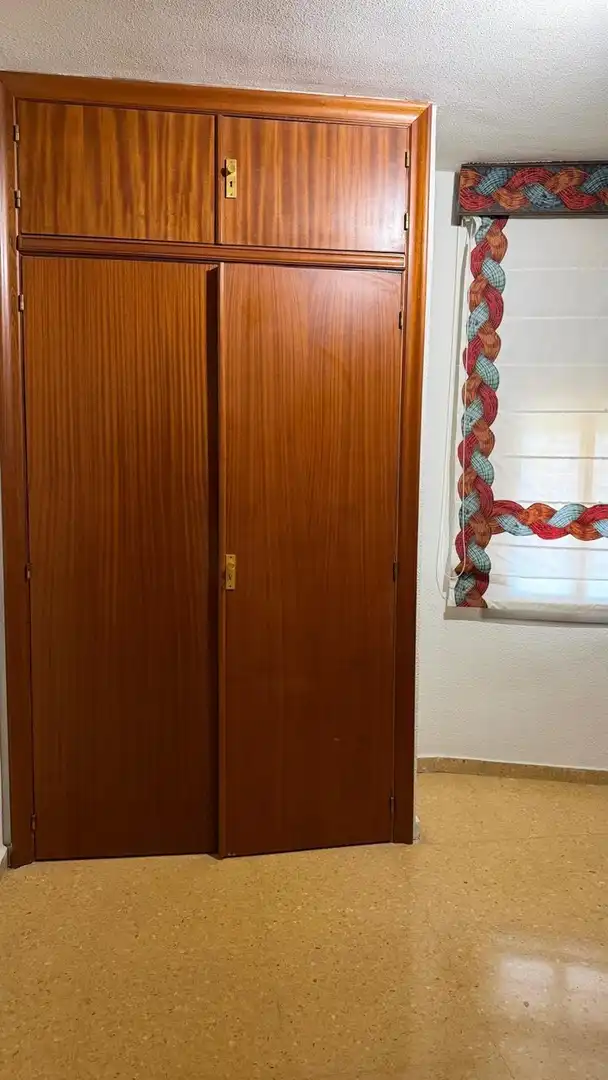 Schlafzimmer von Wohnung zur Miete in Xàtiva mit Klimaanlage, Terrasse und Ofen