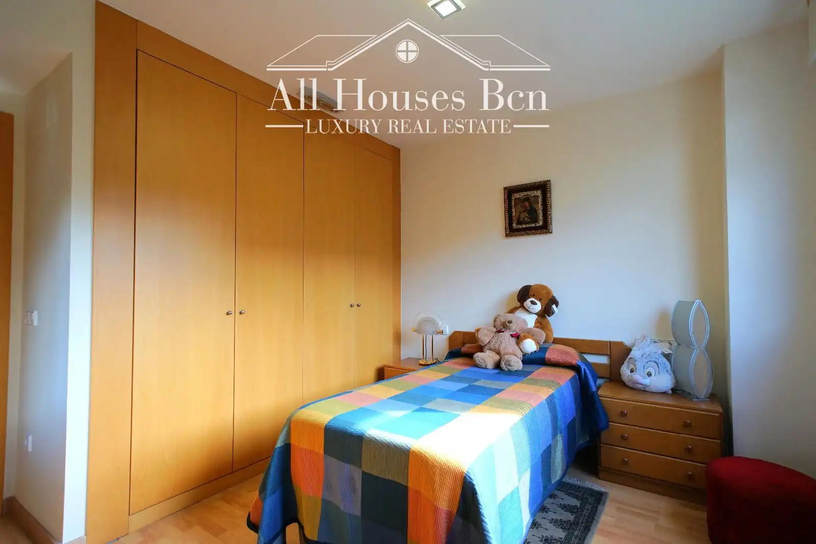 Bedroom of Detached homes for sale in Sant Quirze del Vallès  with Air Conditioner, Heating and Private garden