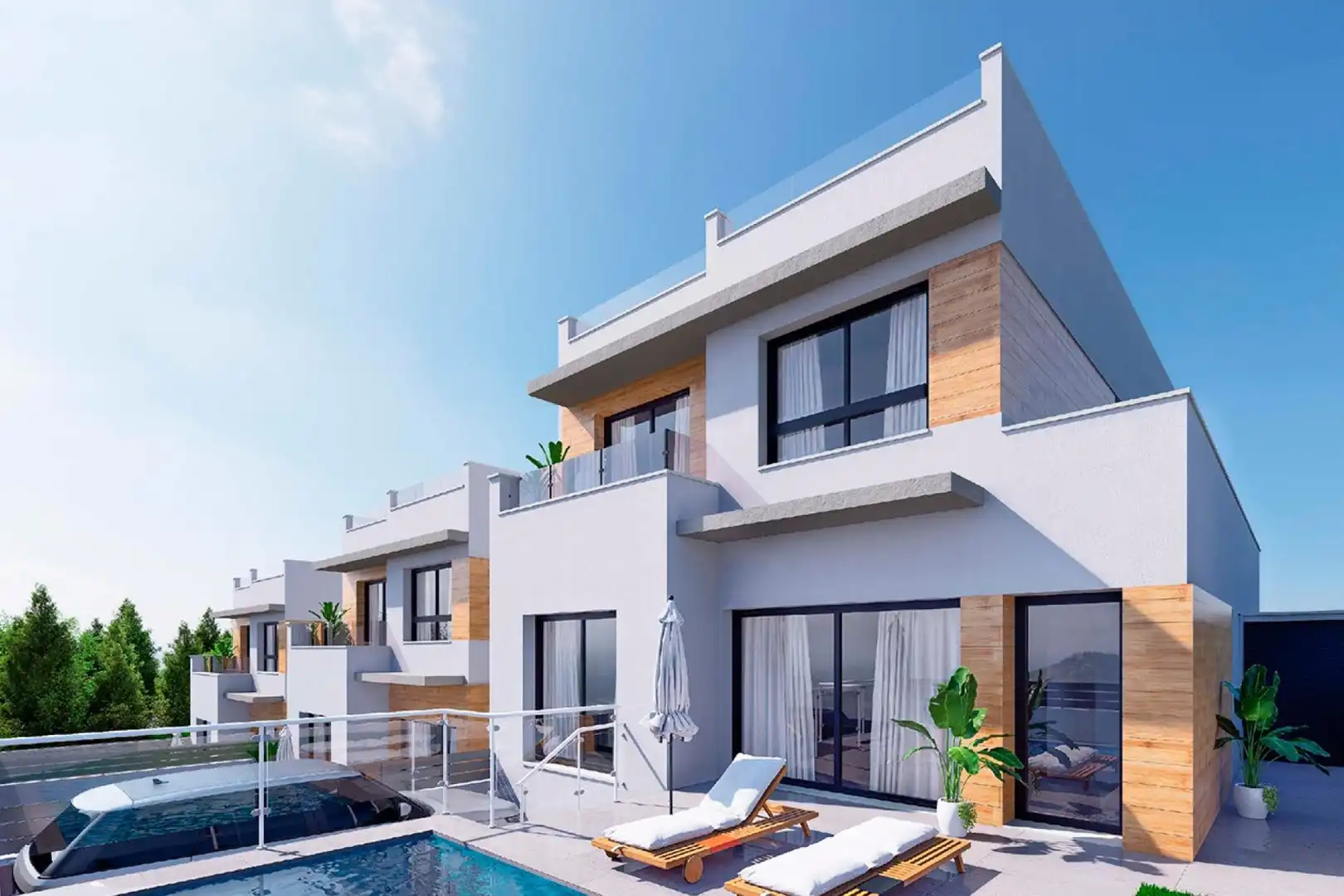 Vista exterior de Casa o xalet en venda en Benijófar amb Aire condicionat, Calefacció i Jardí privat
